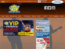 Tablet Screenshot of country93.ca